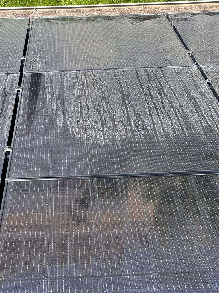 solar panel cleaning